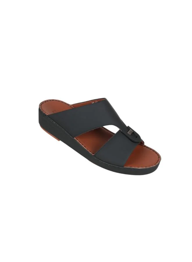 barjeel uno 008-3890 Barjeel Uno Boys Arabic Sandals BS 44 B Black